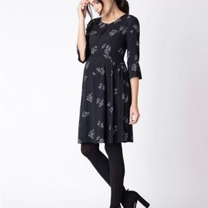 Seraphine Boho Floral Maternity & Nursing Dress